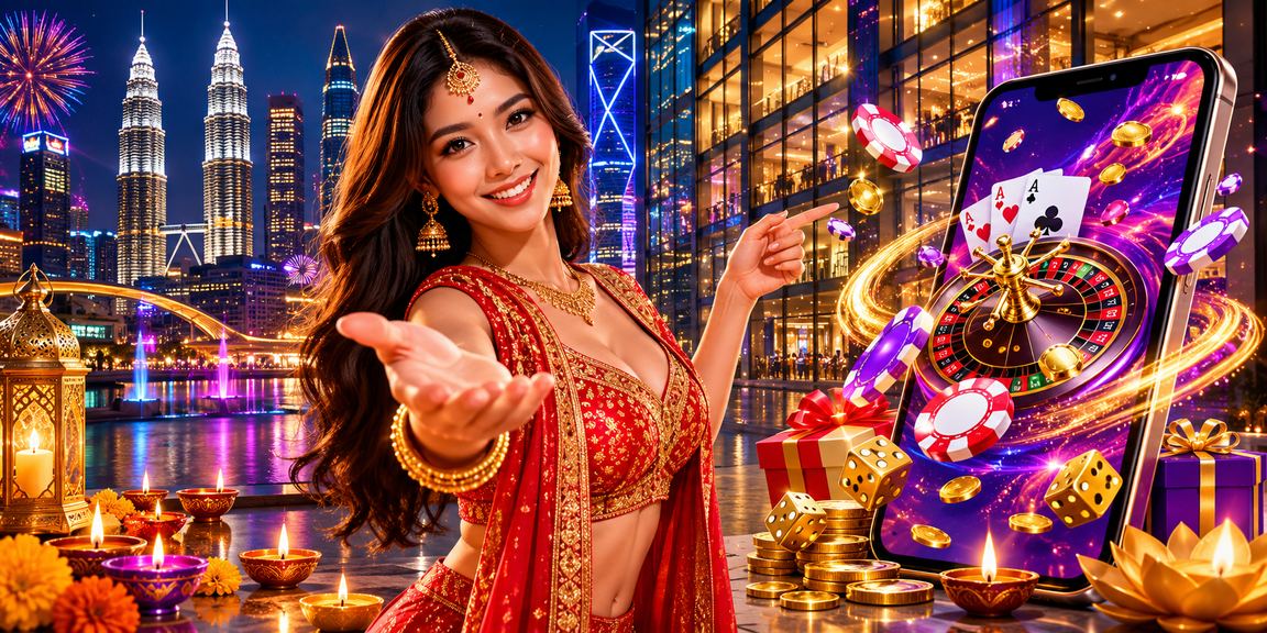 Pemain Kuala Lumpur membuat deposit untuk program ganjaran VIP dalam talian gaya Melayu moden