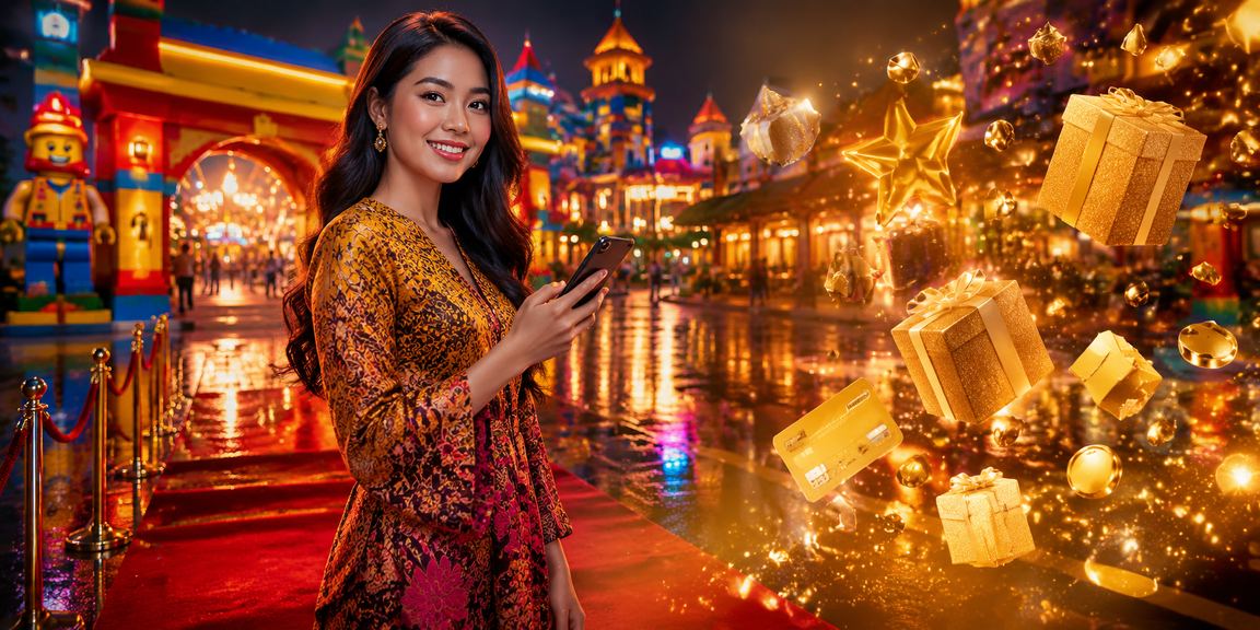 Pengguna Malaysia membuat deposit loteri dengan motif batik tempatan untuk pertaruhan dalam talian