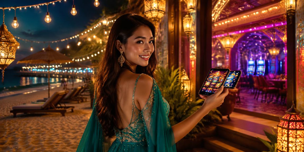 Pengguna Malaysia bermain kasino mudah alih blackjack dalam talian gaya moden di telefon pintar