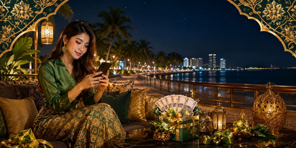 Reka bentuk antara muka kasino mudah alih bergaya batik di Pulau Pinang