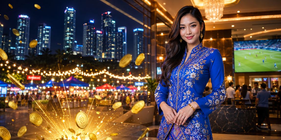 Pemain Petaling Jaya menikmati hiburan kasino dengan baju kurung sempena program VIP 97000